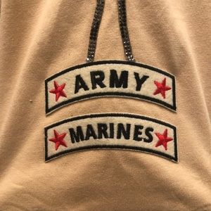 military t-shirt reads especially for you with your name and surname